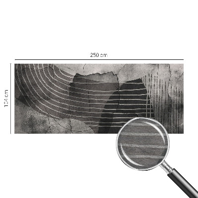 Nowoczesna fototapeta do salonu z abstrakcyjnymi liniami