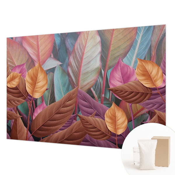 Fototapeta fizelinowa do sypialni Kolorowe liście