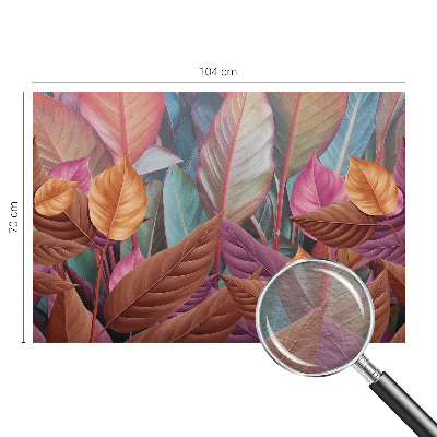 Fototapeta fizelinowa do sypialni Kolorowe liście