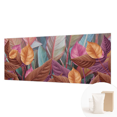 Fototapeta fizelinowa do sypialni Kolorowe liście