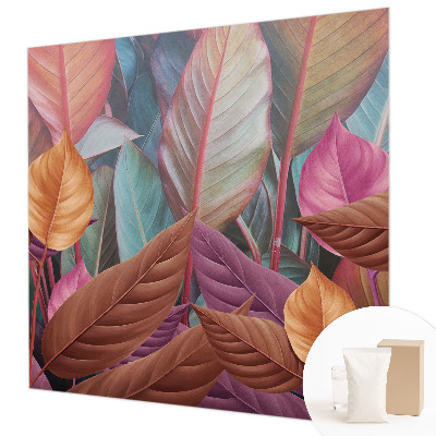 Fototapeta fizelinowa do sypialni Kolorowe liście