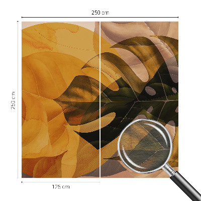 Fototapeta na ścianę Liście abstrakcyjne