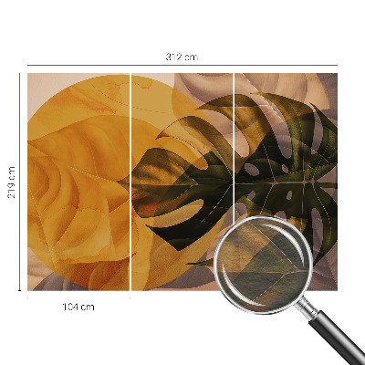 Fototapeta na ścianę Liście abstrakcyjne