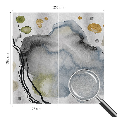 Tapeta fotograficzna z abstrakcyjnym motywem akwareli