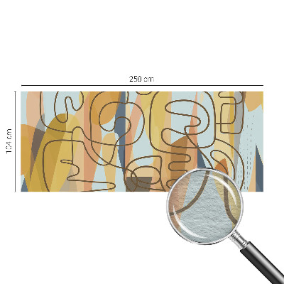 Fototapeta fizelinowa z nadrukiem Abstrakcyjne kształty