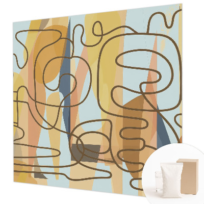 Fototapeta fizelinowa z nadrukiem Abstrakcyjne kształty