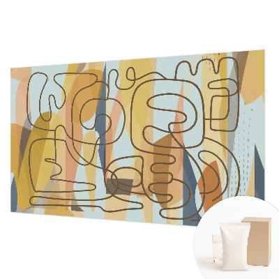 Fototapeta fizelinowa z nadrukiem Abstrakcyjne kształty