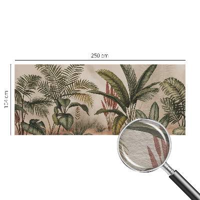 Nowoczesna fototapeta do salonu Nowoczesna fototapeta do salonu Roślinny motyw