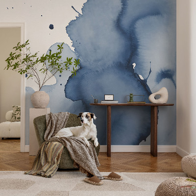 Fototapeta na ścianę Granatowe rozbryzgi