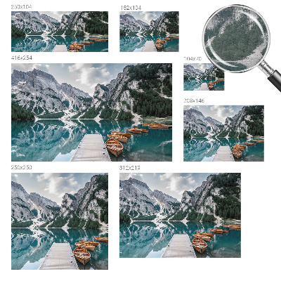 Tapeta fotograficzna fizelinowa z motywem górskiej panoramy