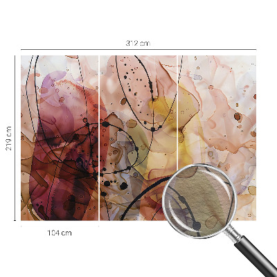 Tapeta fotograficzna z abstrakcyjnym motywem „Abstrakcyjna harmonia”