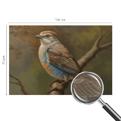 Tapeta fotograficzna fizelinowa Ptasi portret