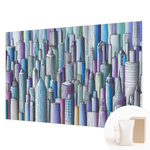 Dekoracyjna fototapeta na ścianę Miejskie wieżowce