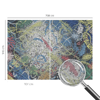 Fototapeta na ścianę Roślinne wiry