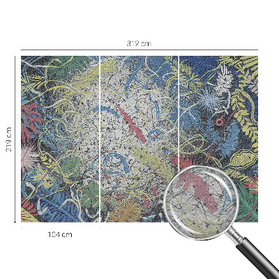 Fototapeta na ścianę Roślinne wiry