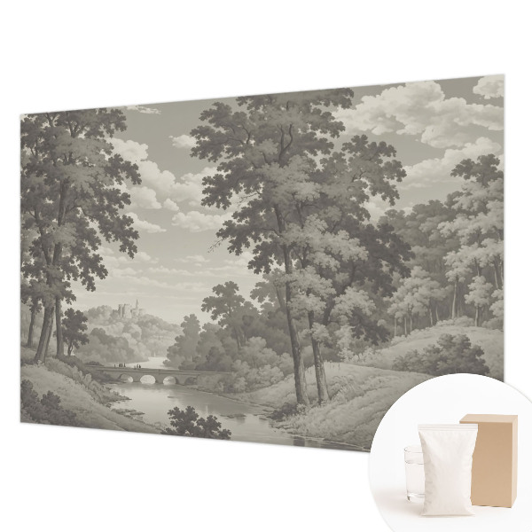 Tapeta fotograficzna Tapeta fotograficzna Zamek i most