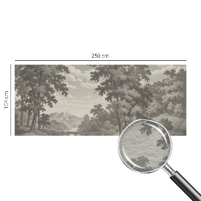 Tapeta fotograficzna Tapeta fotograficzna Zamek i most