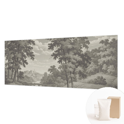 Tapeta fotograficzna Tapeta fotograficzna Zamek i most