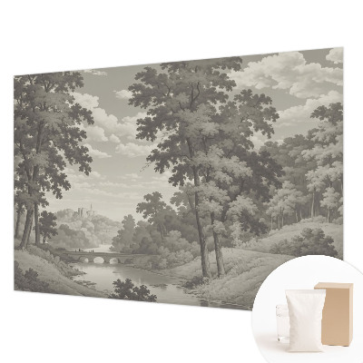 Tapeta fotograficzna Tapeta fotograficzna Zamek i most