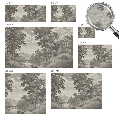 Tapeta fotograficzna Tapeta fotograficzna Zamek i most