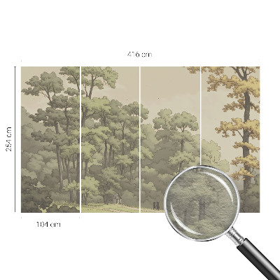 Fototapeta na ścianę Leśna sielanka