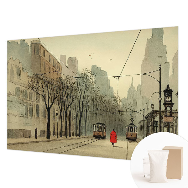 Tapeta fotograficzna fizelinowa Tapeta fotograficzna fizelinowa Miejska symetria