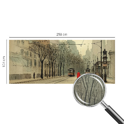 Tapeta fotograficzna fizelinowa z motywem miejskiej symetrii