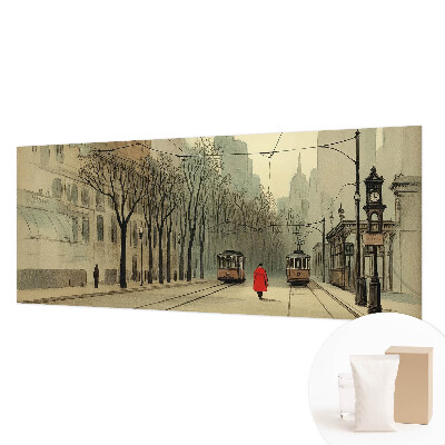 Tapeta fotograficzna fizelinowa z motywem miejskiej symetrii