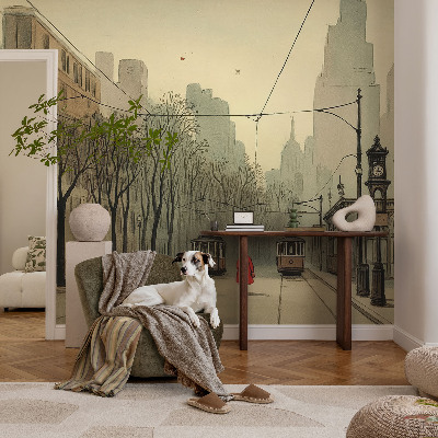 Tapeta fotograficzna fizelinowa Tapeta fotograficzna fizelinowa Miejska symetria