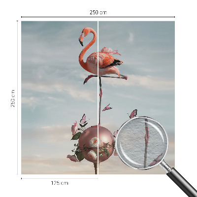 Tapeta fotograficzna Elegancki flaming