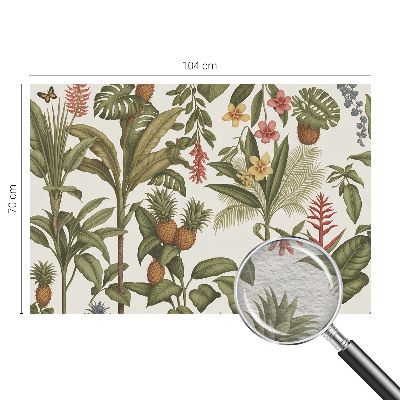 Nowoczesna fototapeta do salonu Nowoczesna fototapeta do salonu Egzotyczna natura