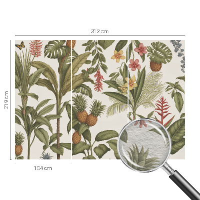 Nowoczesna fototapeta do salonu Nowoczesna fototapeta do salonu Egzotyczna natura