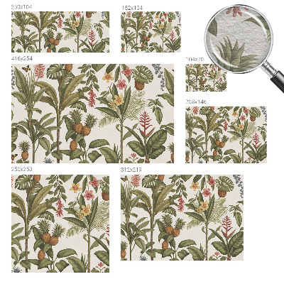 Nowoczesna fototapeta do salonu Nowoczesna fototapeta do salonu Egzotyczna natura