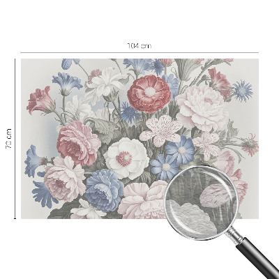 Fototapeta fizelinowa do sypialni Fototapeta fizelinowa do sypialni Kolorowy bukiet