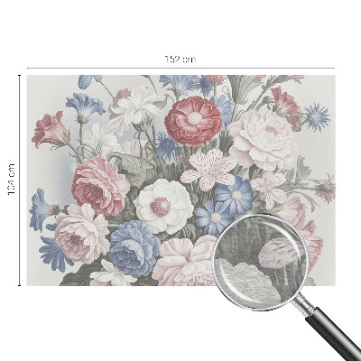 Fototapeta fizelinowa do sypialni Fototapeta fizelinowa do sypialni Kolorowy bukiet