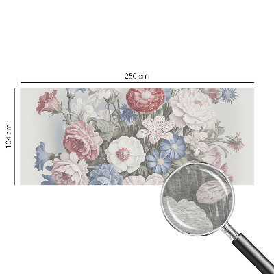 Fototapeta fizelinowa do sypialni Fototapeta fizelinowa do sypialni Kolorowy bukiet