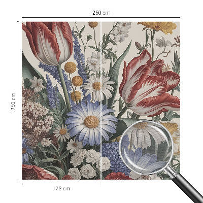 Nowoczesna fototapeta do salonu Kwiaty bukiet