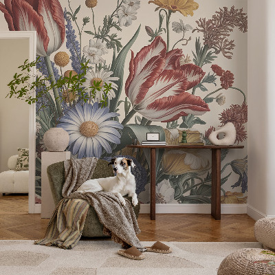 Nowoczesna fototapeta do salonu Kwiaty bukiet