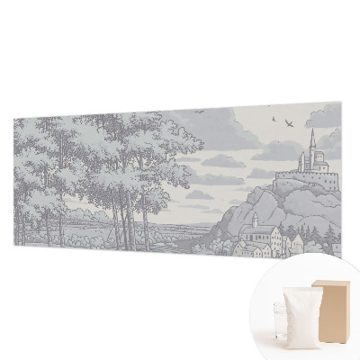 Fototapeta fizelinowa z nadrukiem Baśniowy krajobraz