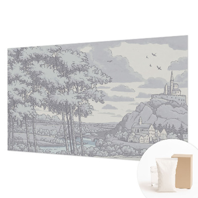 Fototapeta fizelinowa z nadrukiem Baśniowy krajobraz