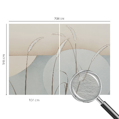 Tapeta fotograficzna Łagodne trawy