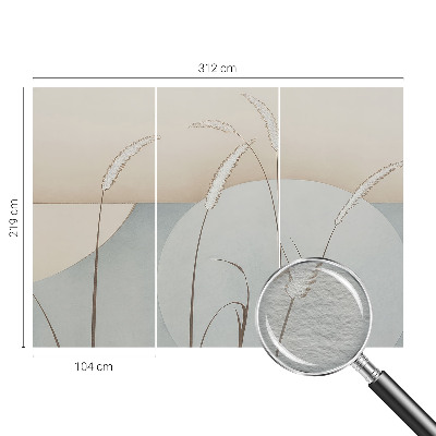 Tapeta fotograficzna Łagodne trawy