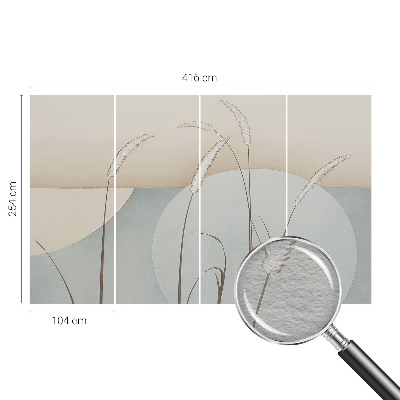 Tapeta fotograficzna Łagodne trawy