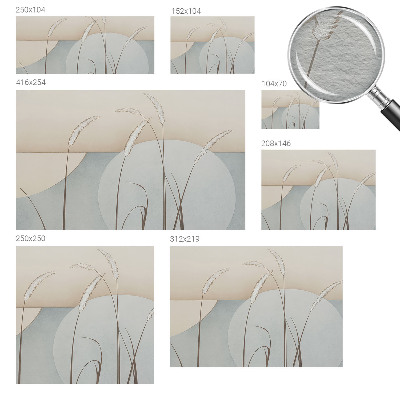 Tapeta fotograficzna Łagodne trawy