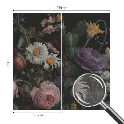 Nowoczesna fototapeta do salonu Kwiatowa elegancja