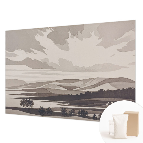 Fototapeta fizelinowa z nadrukiem Spokojny pejzaż