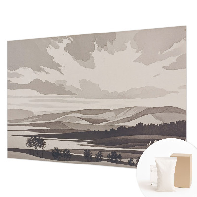 Fototapeta fizelinowa z nadrukiem Spokojny pejzaż