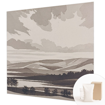 Fototapeta fizelinowa z nadrukiem Spokojny pejzaż