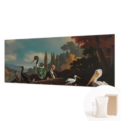 Tapeta fotograficzna fizelinowa Ptaki malownicze