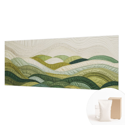 Fototapeta fizelinowa do sypialni Fototapeta fizelinowa do sypialni Tkaninowe wzgórza